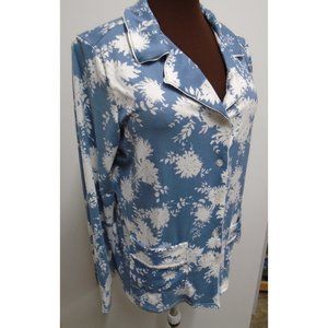 NWT NINE WEST LADIES PAJAMA TOP SIZE MEDIUM SUPER SOFT BEAUTIFUL COLOR